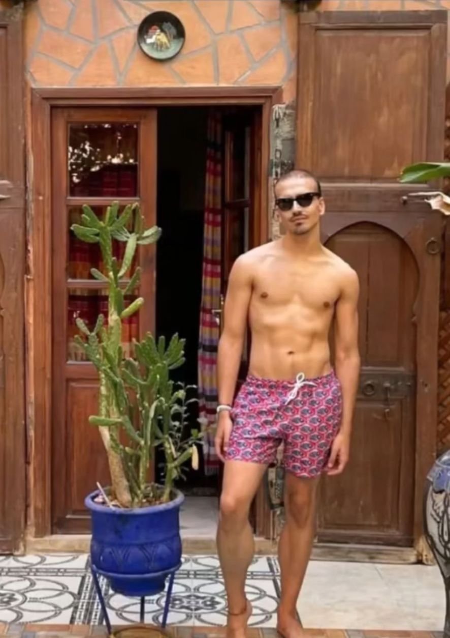 Bañador Hombre Pink Pattern